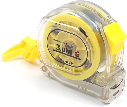 RANJAN ENTERPRISE 3M Length Measuring Tape Plastic Round Case Retractable Measure Tape 19mm 1Pcs (B0DD43K323) Amazon Price History, Amazon Price Tracker