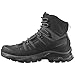 Salomon Men's QUEST 4 GORE-TEX Hiking Boots For Men, Magnet/Black/Quarry, 10
