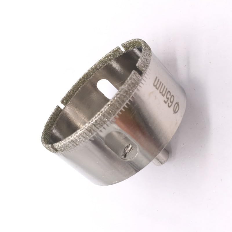 65mm Coated Glass Hole Saw Drill Bits for Tile Marble