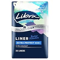 LIBRA PROSkin Extra Protect Liners, Pack of 30