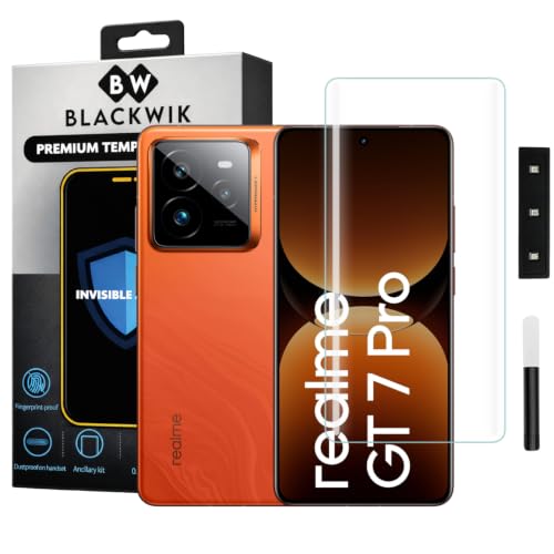 Image of Blackwik UV Curved Tempered Glass for Realme GT 7 Pro | 1-Pack