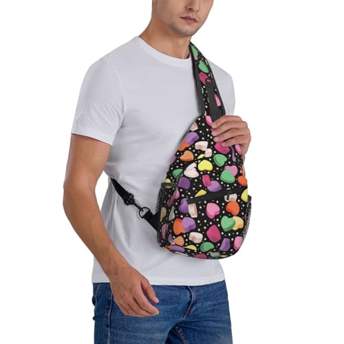 Bolso bandolera Love Heart para mujer y hombre miniatura 7