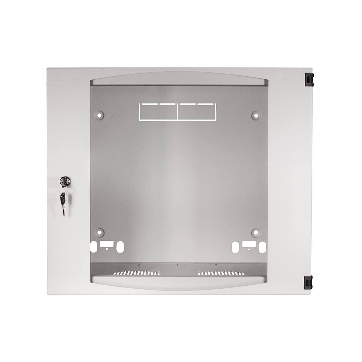 Logilink 48,30cm (19") Wandverteiler, Einteilig, 15 He, Lichtgrau (ral7035), 1,2 Mm Stahl, Unmontiert, Pulverbeschichteter - 1 St?ck (w15f64g)