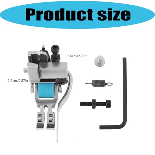 Prensatelas metálico resistente para máquinas de coser planas miniatura 6