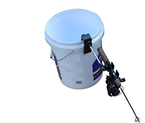 Brocraft Ice Fishing Bucket Rod Holder/Ice Fishing House shanty tip Down/ice Fishing Rod Holder - Thumbnail 4