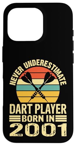 2001�N���܂�̃_�[�c�v���C���[�ANever Underestimate Dart Darts �X�}�z�P�[�X iPhone 16 Pro �p