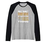 Photo Gallery pole vault mom citazione divertente pole vaulting maglia con maniche raglan Photo Gallery pole vault mom citazione divertente pole vaulting maglia con maniche raglan