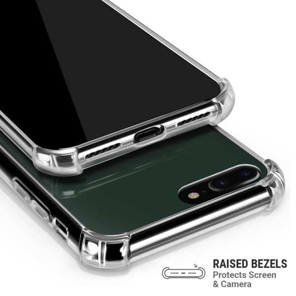 Skinit Clear Phone Case Compatible with iPhone 7/8 Plus - Officially Licensed NFL Green Bay Packers Team Motto Design