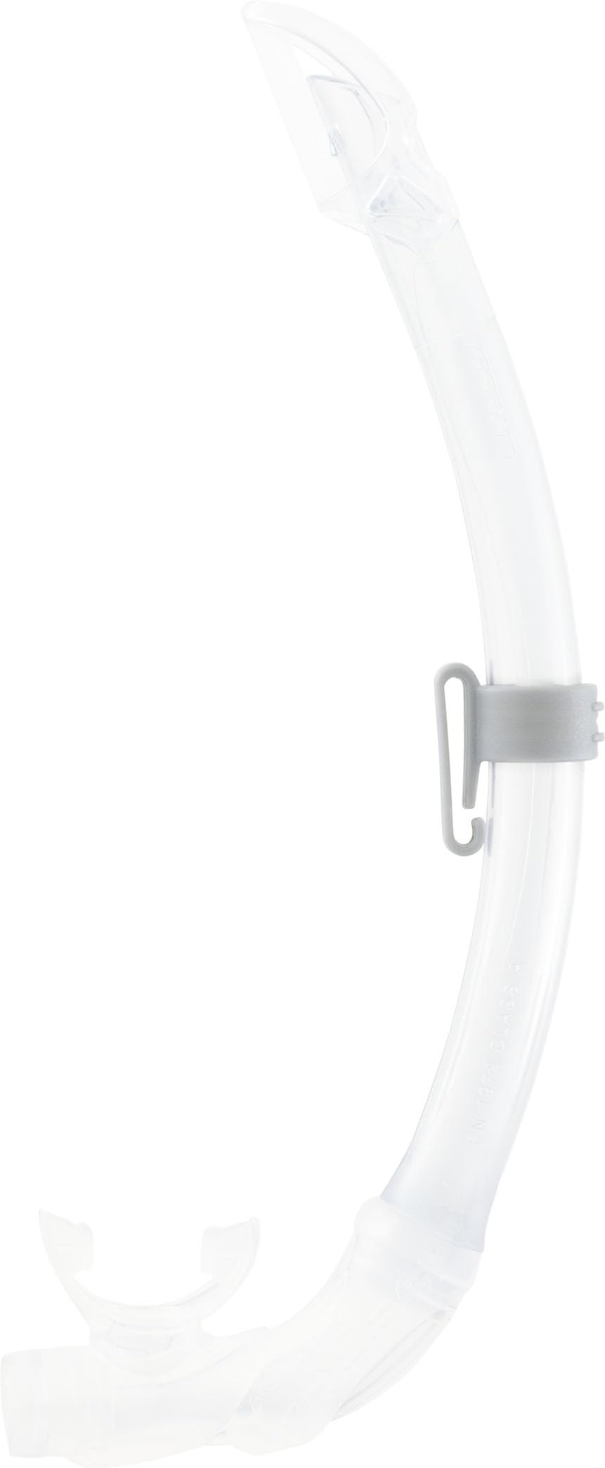 Cressi since 1946 - Mexico PRO Snorkel Tube for Adults Unisex with Splash Guard Valve Flexible Silicone Mouthpiece for Snorkeling Swimming Freediving and Scuba Diving