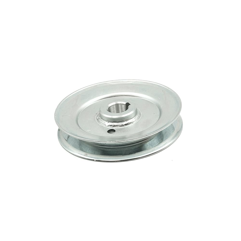 PRORUN Pulley, a metal disc with a grooved edge for a belt, designed for power transmission.