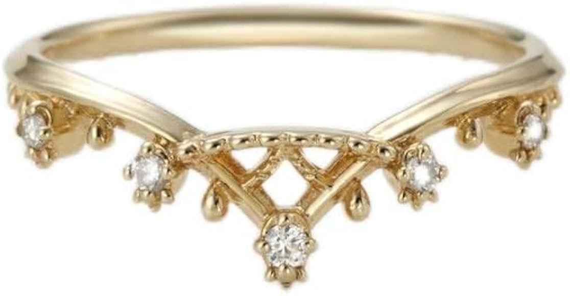 Amazon.co.jp: [ノジェス] K10ピンキーリング ムショク（00） 5号