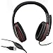 Produktbild Usb Headset,LESHP Computer Headset Schwarz Verstellbare Lautstärkeregelung USB Verkabelt Stereo Mikrofon Kopfhörer Mic Headset für PS3 PC Spiel