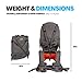 MiniMeis G4, Grey - Lightweight Child Shoulder Carrier - For Kids 6 Months to 4 Years Old