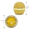 Musiin Microphone Replacement Grille compatible with SM58, SM58-LC, SM58S, BETA 58A, SV100, PGX24, SLX4 Microphone Head Cap(Gold 2 Packs) #1