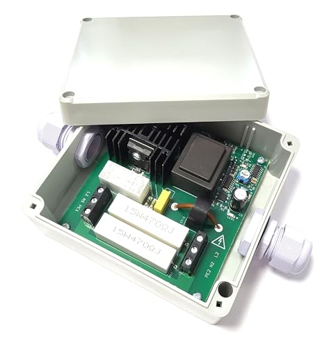 Softstarter Sanftanlauf Einschaltstrombegrenzer Anlaufstarter Softstarter für 230V max. 3kW mikroprozessorgesteuert regelbar 1...5 Sekunden