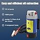 Motoröltransferwechselpumpe TONZACK 12V 100W Motorölauszieherpumpe Ölwechselpumpe Passend für Auto Wohnmobil Motorrad Boot Elektrische Ölpumpe