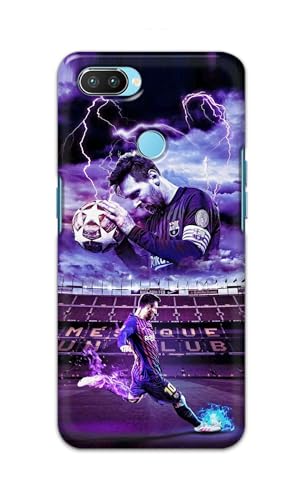 Image of Printed Hard Back Cover Case for Realme 2 Pro Back Cover (Famous Football Player) -1111