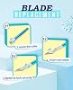 DIYSELF Craft Knife with 10 Extra #11 Blades, Precision Hobby Knife Set with Steel Ruler, Exacto Knife for Crafting, Polymer Clay, Pottery, Paper, Vinyl, Stencil & Model Making (Blue) #5