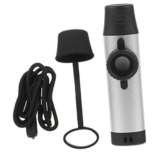 UPKOCH 1 セット カズー チャクラドラム 楽器 錫 ティンホイッスル おもちゃのドラム パン ミュージカル 音楽キーボード 木琴 うめき声チューブ ジョーハープ シリカゲル Silver