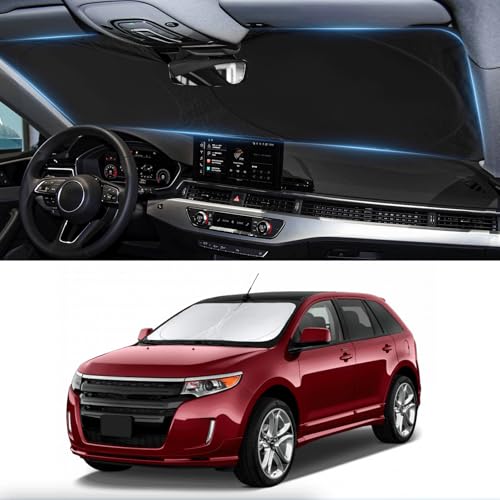 Image of Windshield Sun Shade for Ford Edge 2007-2012 2013 2014 Sunshade Window