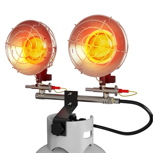 SISUPASSIE 30000BTU Propane Heater, Portable Propane Heater for Outdoor Use with 3 Adjustable Modes...