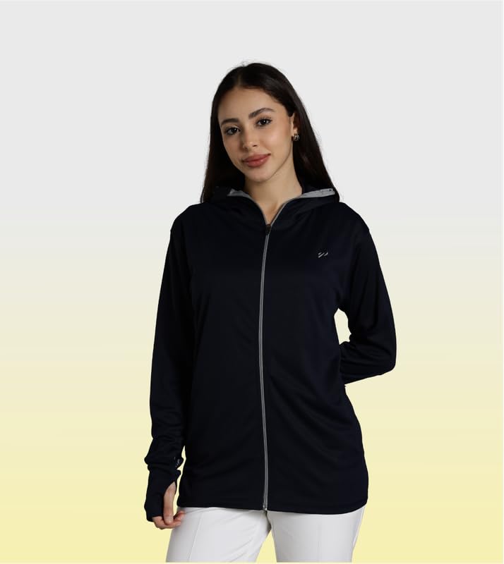 Image of BLUE TYGA Womens Sunscreen Jacket 2.0 - Advanced Protection from Sun & Pollution - UPF 50+ Protection