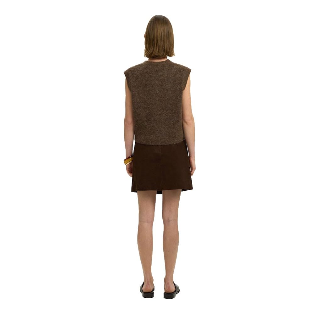 Damen Slflulu Sl Button O-Neck Vest Noos Slflulu Sl Button O-Neck Vest Noos (1er Pack)