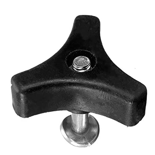 Yililay Grasmaaier, schroefmoer, driehoekig, moer, schroef, reserveonderdelen, zwart, 2 stuks - Afbeelding 5