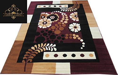 Image of Polypropylene & Acrylic Wool Carpet (Multicolor, 5 X 7 Feet, Pack of 1), Large Rectangle