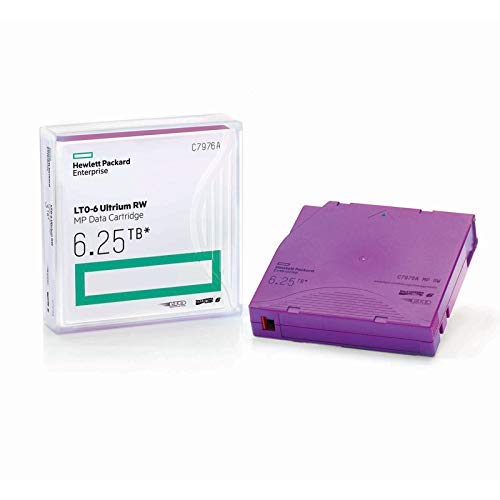 5-Pack HPE LTO 6 Ultrium C7976A (2.5TB/6.25 TB) Data Cartridge