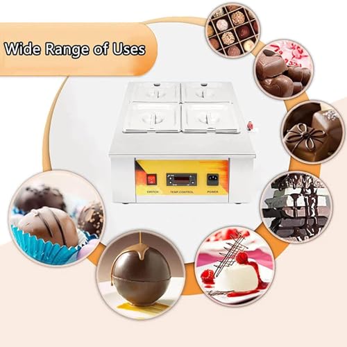 Olla eléctrica para derretir chocolate comercial miniatura 2