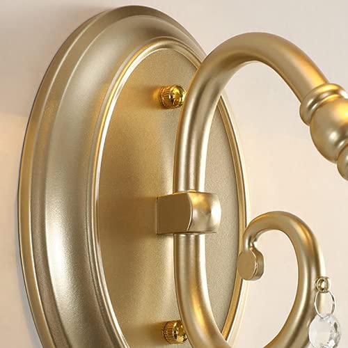 Applique en fer forgé doré de haute qualité décorative pour salle à manger