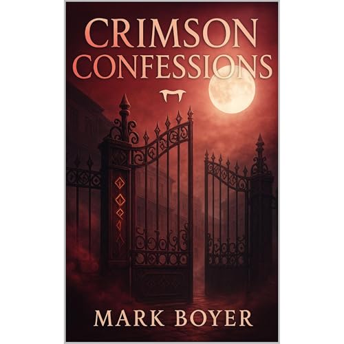 Crimson Confessions Audiolibro Por Mark Boyer arte de portada