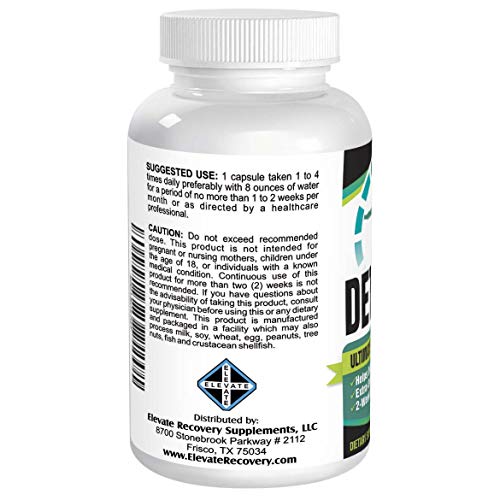 14-Day Total Detox Cleanse Supplement - Natural Drug Detox Pills - Supplements - 60 Capsules - Image 5