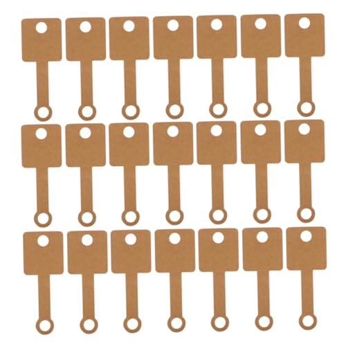 OSALADI Stylish Jewelry Bracelet Cards 100pcs Earring Holder Cards Self-Adhesive for Organized Storage