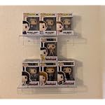 CY craft Clear Acrylic Floating Shelves Display Ledge, 5 MM Thick Wall Mounted Storage Shelf for Kitchen/Bathroom/Office,Invisible Kids Bookshelf and Spice Rack,15 Inch,Set of 4 - Image 5