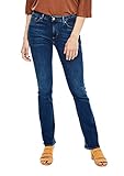 s.Oliver Damen Slim Fit: Bootcut leg-Jeans dark blue 44.32