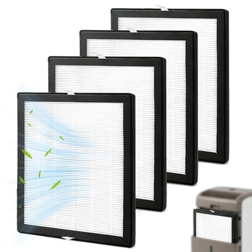 Bettinay 4 Pcs Filter for Meacodry Arete One & Two 18L 20L & 25L Dehumidifier Air Purifier 2-In-1 26 x 22 x 1.5cm Filter