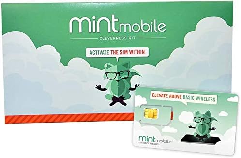 $15/Month Mint Mobile Phone Plan | 4GB of 5G • 4G LTE Data + Unlimited Talk & Text for 3 Months (3-in-1 SIM Card)