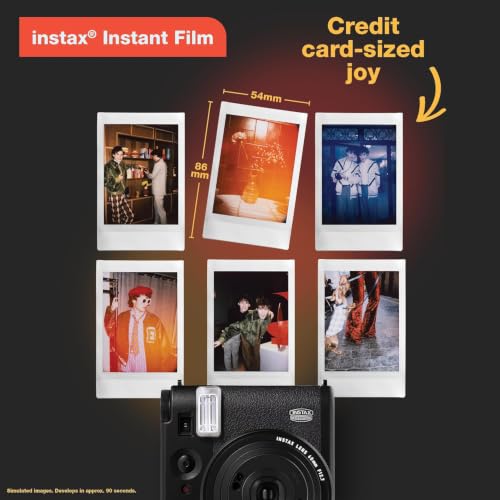 Image of Fujifilm Instax Mini 99 Instant Film Camera (Black w / 60 Film Sheets)