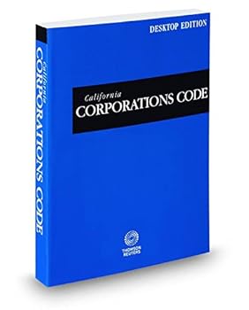 Paperback California Corporations Code, 2015 ed. (California Desktop Codes) Book
