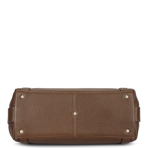 Image of Da Milano Leather Shoulder Bag for Women (00846OL)
