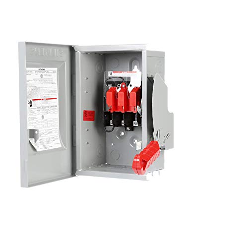 Holiday Deals 🛒 Siemens HNF261 30-Amp 2 Pole 600-volt 2W Non-Fused Heavy Duty Safety Switches
