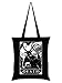 Produktbild Deadly Tarot Tragetasche Death 38 x 42 cm schwarz