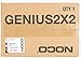 NOCO GENIUS2X2: 4A 2-Bank Smart Battery Charger (2A/Bank) - 6V/12V Automatic Maintainer, Trickle Charger & Desulfator with Overcharge Protection & Temperature Compensation – For Lead-Acid & Lithium