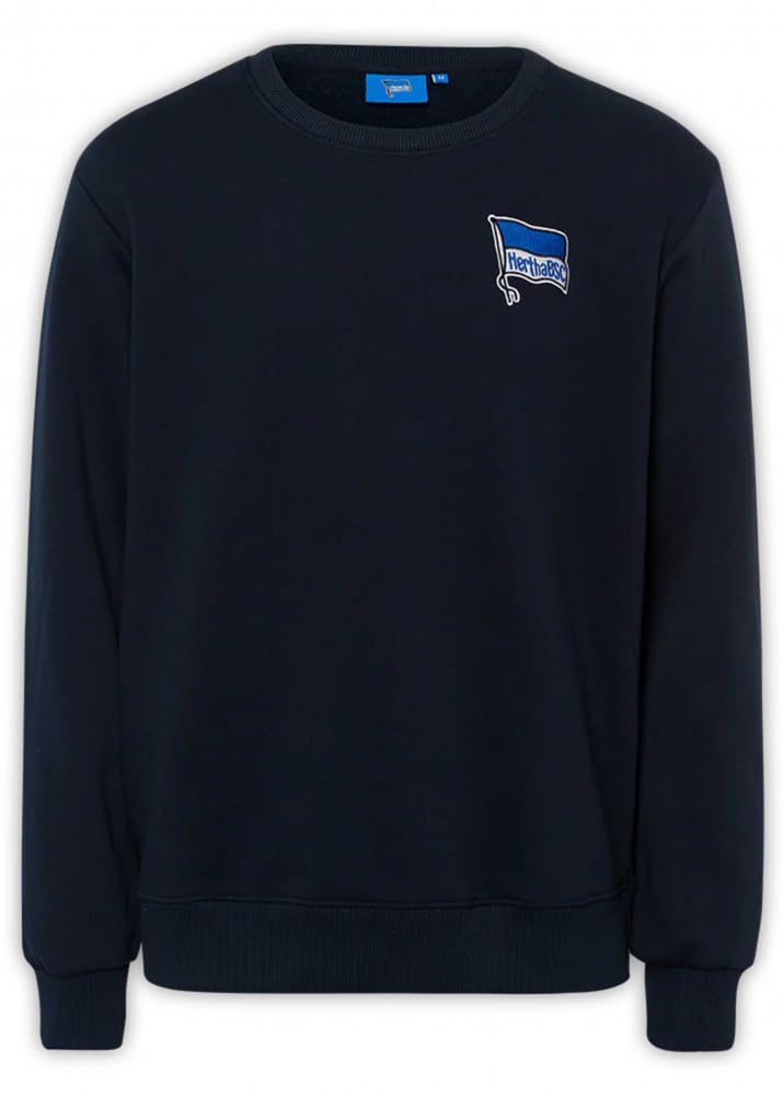 Hertha BSC Berlin Sweatshirt - Logo - Navy | Pullover | Sweater