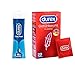 Produktbild Kondom- und Gleitgel-Mixset für natürliches und sinnliches Vergnügen mit Durex Gefühlsecht Kondomen 20 Stück + Durex Play Feel 50ml in praktischer Dosierflasche