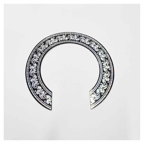 �M�^�[�p�[�c�A�N�Z�T���[ 39�C���`�N���V�b�N�ؐ��A�R�[�X�e�B�b�N�M�^�[�T�E���h�z�[�������O�X�e�b�J�[�~�`�p�^�[���������z�C�[���X�e�b�J�[(Black White 14)