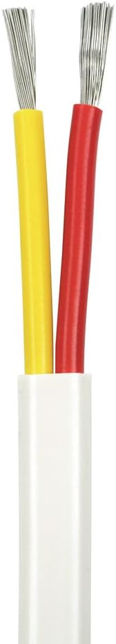 16/2 AWG UL Spec Reqd Duplex Flat DC Marine Wire - Tinned Copper Boat Cable - 1
