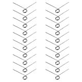 20 Stück Torsionsfedern aus Metall, Ersatzteil Knopfmechanik
